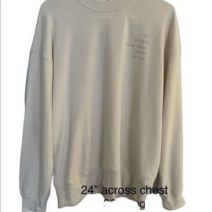 Proenza Schouler Cream Sweatshirt